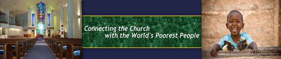 Our churches could play a lead role in eradicating extreme poverty